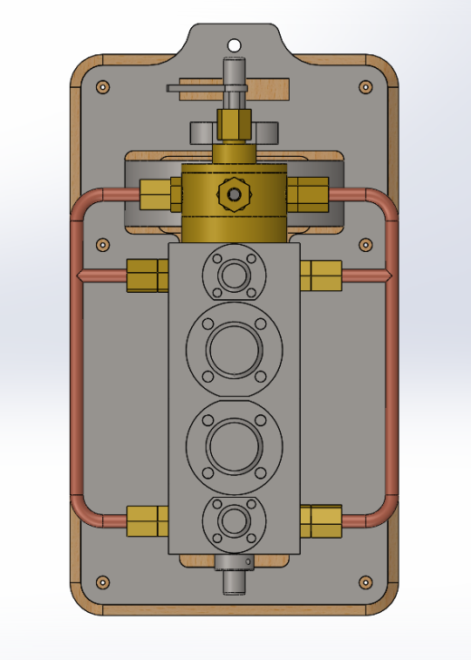 2缸立式船用蒸汽机缩略图